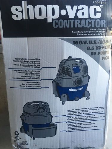 Shop Vac 16 Gal 6.5 Hp Peak