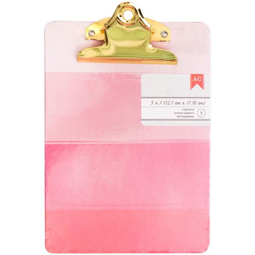 Mini Clipboard 5 Inch X 7 Inch-Ombre Stripes 718813402262