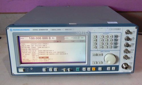 ROHDE &amp; SCHWARZ SIGNAL GENERATOR SMIQ 03B