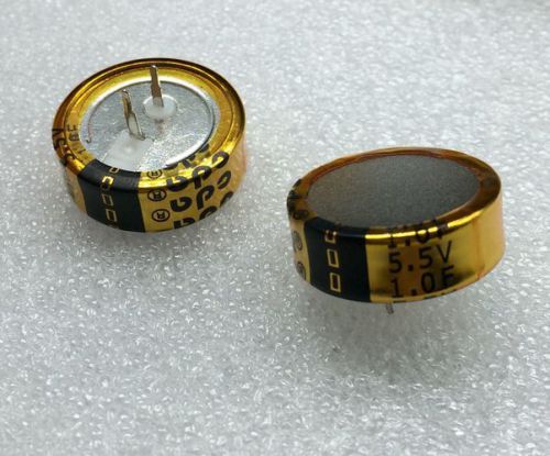 New &amp; Original CDA Super Capacitor 5.5V 1.0F Fala capacitor Type C - 2 PCS