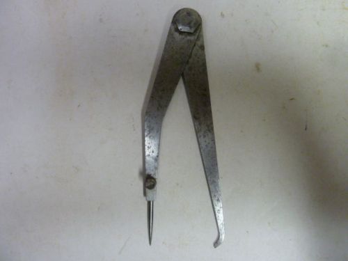 Vintage machinist tool - 6-1/2&#034; ls starrett lss #243 hermaphrodite caliper for sale