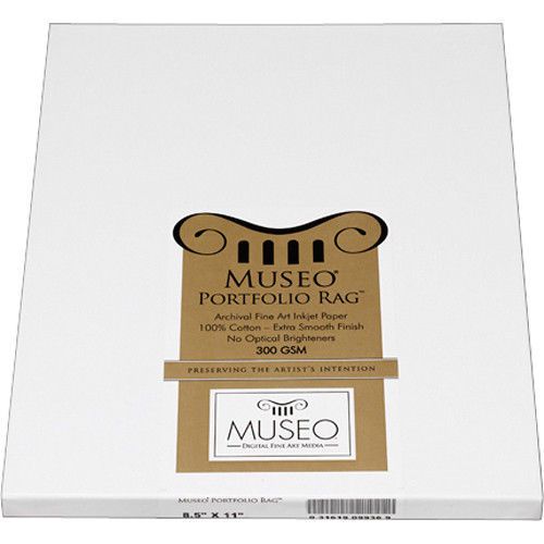 Museo Portfolio Rag 8.5x11 300gsm (25 shts/box)