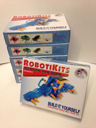 ROBOTIKITS ATTACKING INCH WORM, EDUCATIONAL ROBOT MINI SOLAR KIT