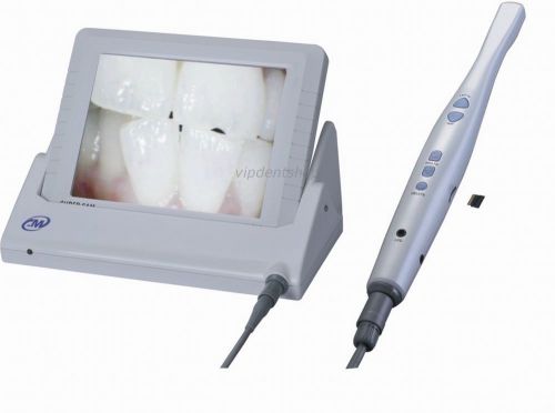 1*sc wired cmos tf card intraoral camera 8 inch lcd video monitor m-868a+cf-986 for sale