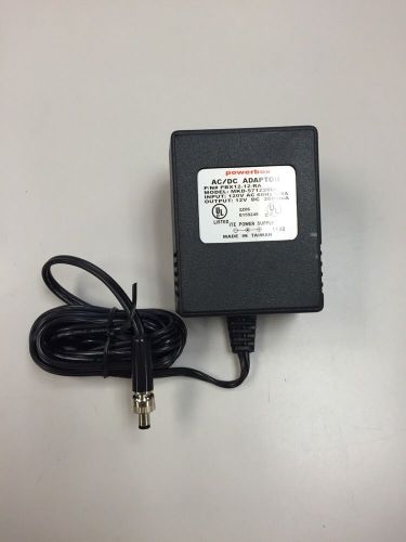 Power Box AC/DC Adaptor Input120VAC 60Hz 0.4A Output 12VDC 2000mA