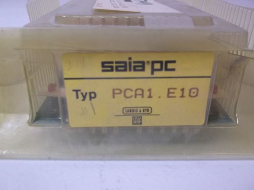 SAIA PC PCA1.E10 INPUT MODULE *NEW OUT OF BOX*