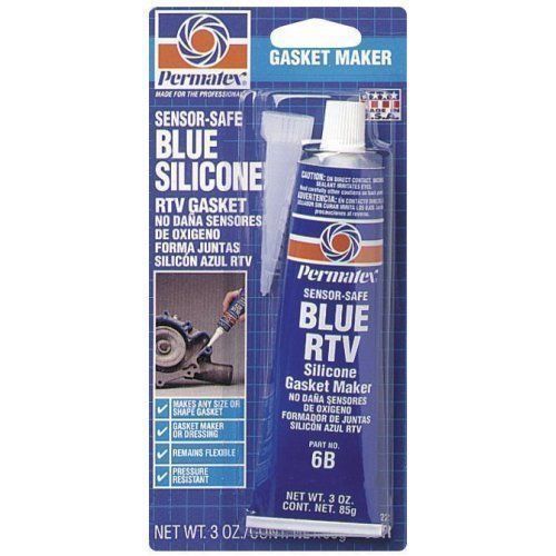 Permatex 80022 3 Ounce Blue RTV Silicone Gasket Maker Old number 6B Gasket Maker