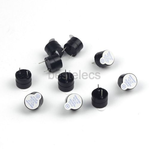 10pcs 5V Active Buzzer Long Continous Beep Alarm Magnetic Ringer 12095 Type