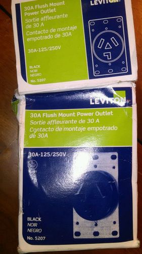 Leviton 278 Flush Mount Power Outlet 30A 125/250V 3P 4W