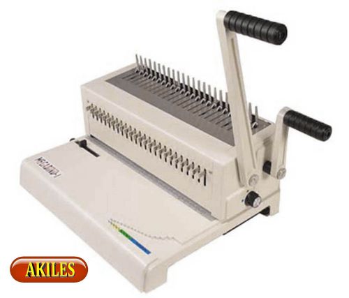 Akiles megabind-1 comb binding machine &amp; punch 14&#034; ( new ) amb-1 for sale