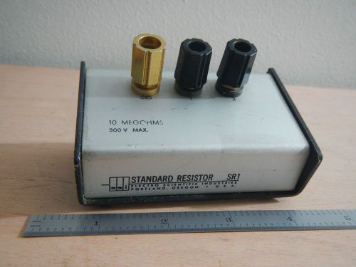 ESI SR1 RESISTANCE STANDARD, 10 MEGOHMS , 300V MAX