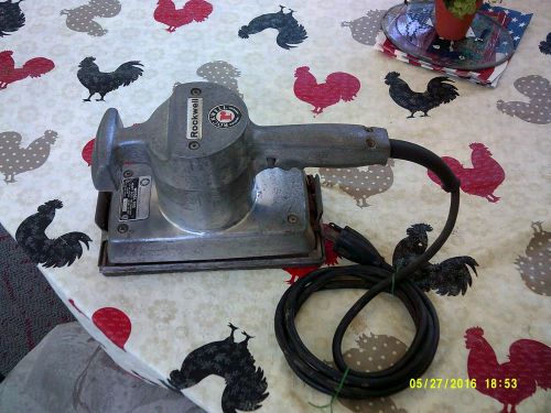 Vintage Rockwell Sander 505