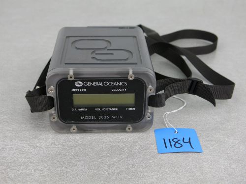 General Oceanics Model 2035 MKIV Digital Flow Meter Controller