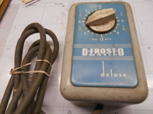 VINTAGE D-FROST-O-MATIC TIMER