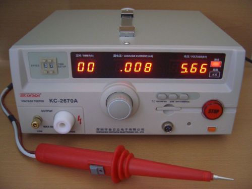 5KV AC HIPOT/HIGH VOLTAGE TESTER,INSULATION,TRANSFORMER