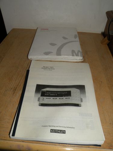 KEITHLEY MODEL 7012-S &amp; 7012-C: Matrix Cards Instruction Manual