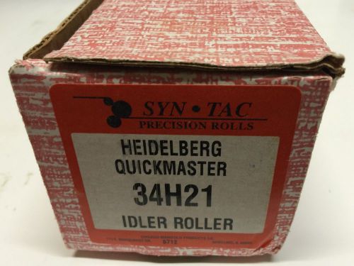 SYN-TAC PRECISION ROLLS 19 1/2&#034; 34H21 IDLER ROLLER HEIDELBERG QUICKMASTER QM46