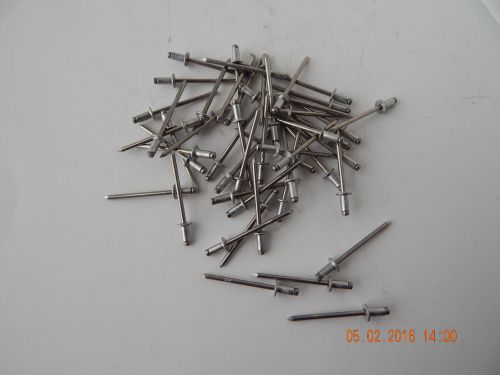 ALUMINUM POP RIVETS 4 - 2. 1/8 x 1/8 GRIP. 125  PCS. NEW