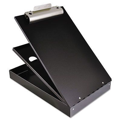 Cruiser Mate Aluminum Storage Clipboard, 1 1/2&#034; Clip, 8 1/2 x 12 Sheets, Black