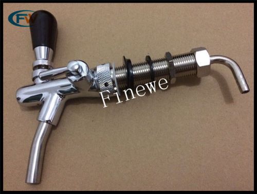 Adjustable Draft Beer Faucet Shank 4&#034; length with chrome plating,Kegerator Tap