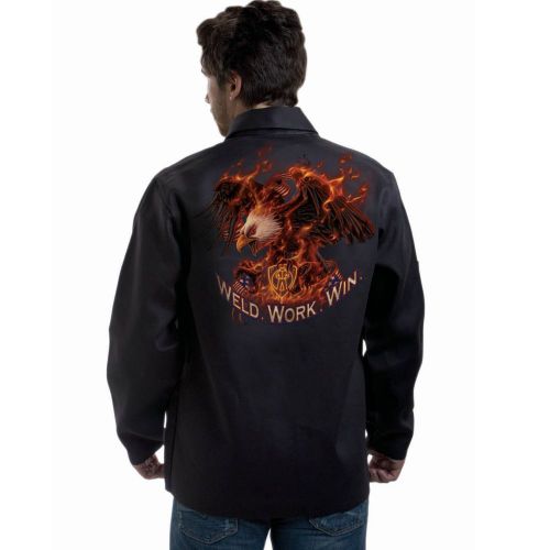 Tillman 9063 Weld.Work.Win. Black Onyx Welding Jacket - M