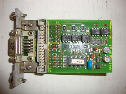 REFU ELECTRONIK/SIEMENS AP6072/6SE4800-4AA20 SIMOVERT ADAPTER MODULE