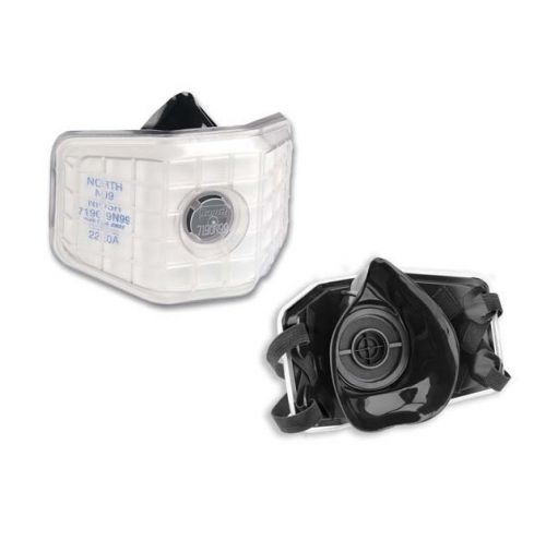 Half Mask Respirator North By Honeywell Low Maintenance 7190N99 Air Purifying