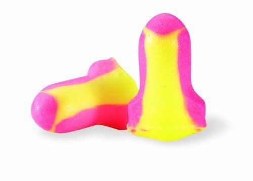 Howard leight by honeywell laser lite high visibility disposable foam earplugs, for sale