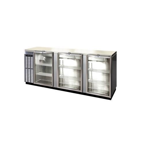 Continental refrigerator bbuc90s-ss-gd back bar cabinet, refrigerated for sale