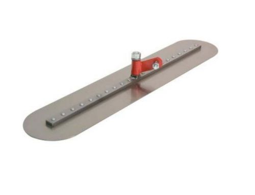 Marshalltown 36 in. x 5 in. Fresno Round-End Trowel Masonry Concrete Tool