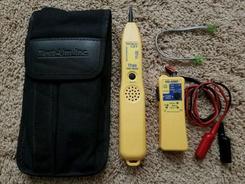 Test-Um TT100 Tone Tracer &amp; TG100 Tone Generator + Carrying Case