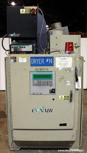 Used- Conair Carousel Dehumidifying Dryer, Gas Heated, Model CDG1000, Carbon Ste