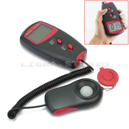 Black Digital Light Meter LX-1010B Luxmeter Meters Luminometer Photometer