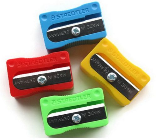 Staedtler Smart Hand Held Plastic Pencil Sharpener 4 pcs.