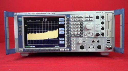 Rohde &amp; schwarz fsq40 /b25,b72,k70 spectrum analyzer, 20 hz to 40 ghz for sale