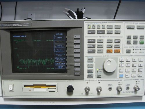 HP AGILENT 89410A VECTOR SIGNAL ANALYZER OPT AYA/UG7/AY7/UFG DC-10MHZ