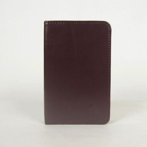 FranklinCovey Pocket Burgundy Faux Leather Planner Binder Planning Pages