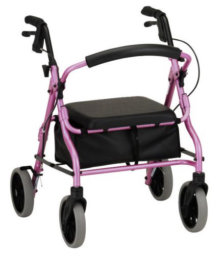 Zoom 18 Rolling Walker Pink, Free Shipping, No Tax, Item 4218PK