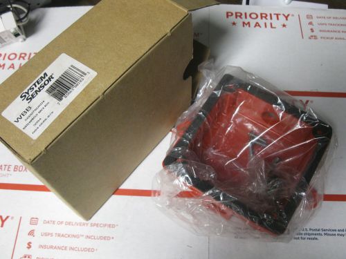 System sensor wbb cast weatherproof fire alarm bell, horn, strobe box, new for sale