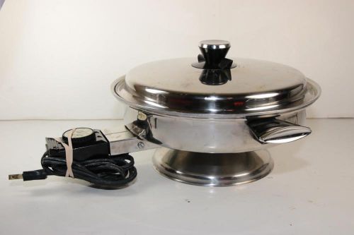 Vollrath Model 24 SKILLET Stainless Steel Electric Skillet 11.5&#034;