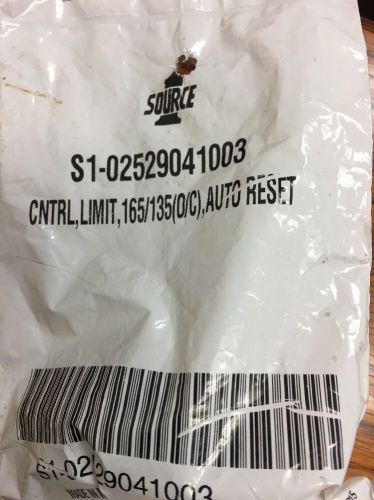 YORK- RESIDENTIAL CONTROL LIMIT (102532) (02529041003) (L165F-30) (36T01B3)