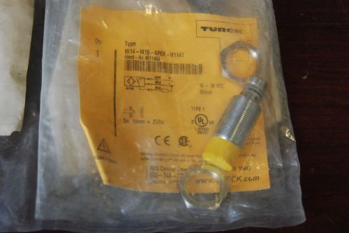 Turck, NI14-M18-AP6X-H1141, 10-30 VDC, 200mA, NEW