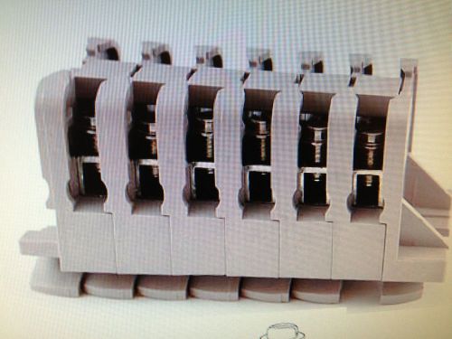 NEW MARATHON  TERMINAL BLOCK: 6G38-TSKK-C: 3/8IN SECIONAL CHANNEL MOUNT