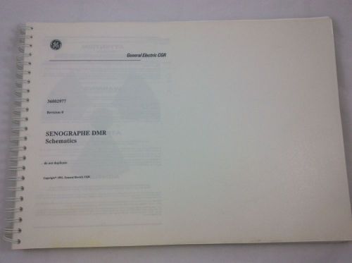 GE Medical Systems Senographe DMR SCH Schematics 36002977