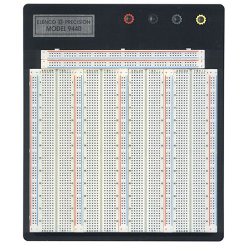 Elenco Breadboard on Metal Base with 3220 Tie Points