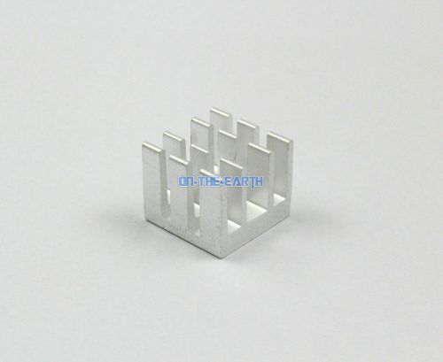 50 Pieces 13*13*11mm Aluminum Heatsink Radiator Chip Heat Sink Cooler