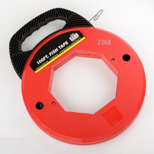 100 ft fish tape, steel cable, wire pulling tools for sale