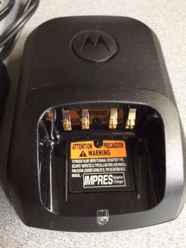 NEW MOTOROLA MOTOTRBO XPR6550 XPR7550 SINGLE CHARGER #EPNN9288A #WPLN4243A IN BO