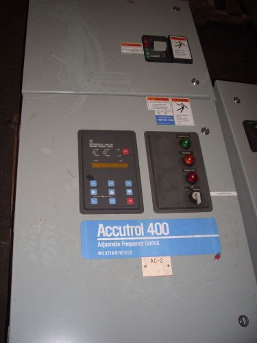 WESTINGHOUSE ACCUTROL 400 MOTOR CONTROL , ACCU 400 , (W2)