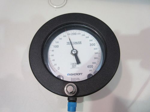 ASHCROFT 45-1082-AS-02L-400 PSI PRESSURE GAUGE 4 1/2 IN